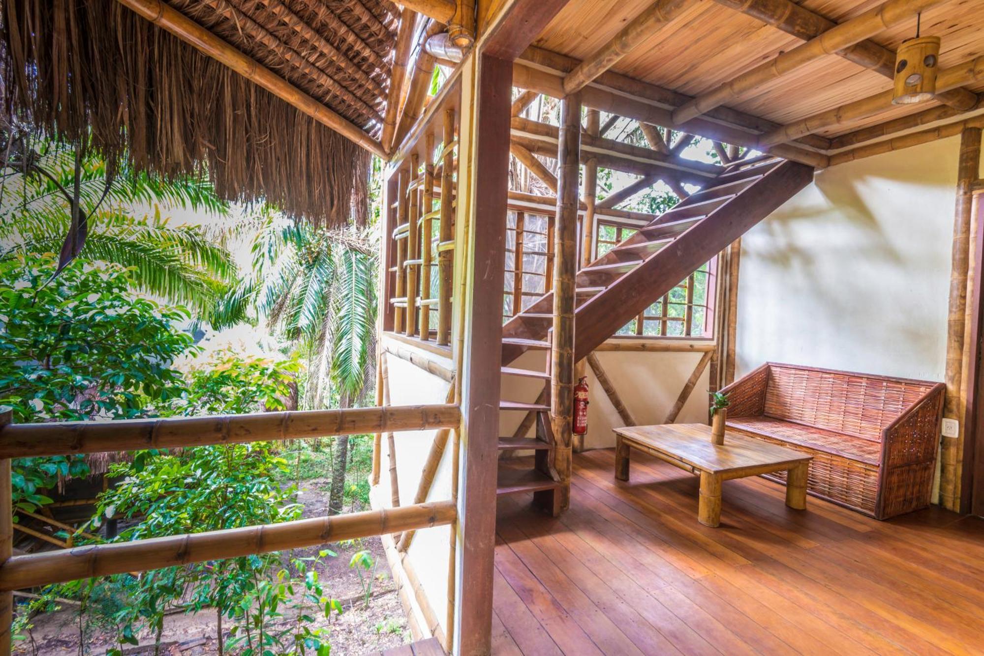 Universo Pol Bamboo Hostel Morro de São Paulo Dış mekan fotoğraf