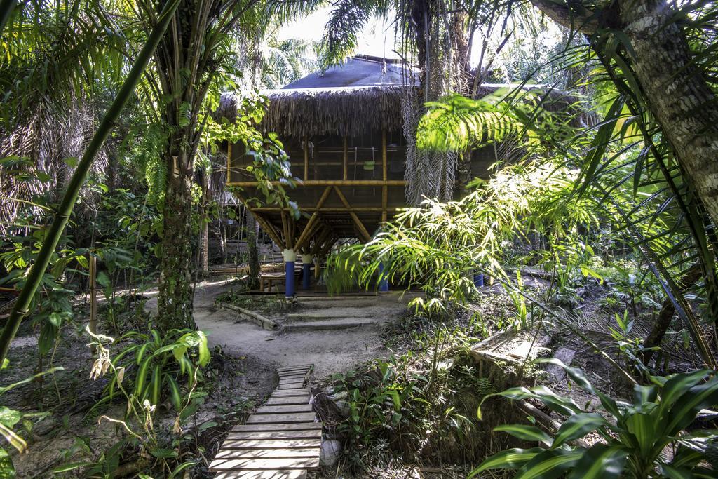 Universo Pol Bamboo Hostel Morro de São Paulo Dış mekan fotoğraf
