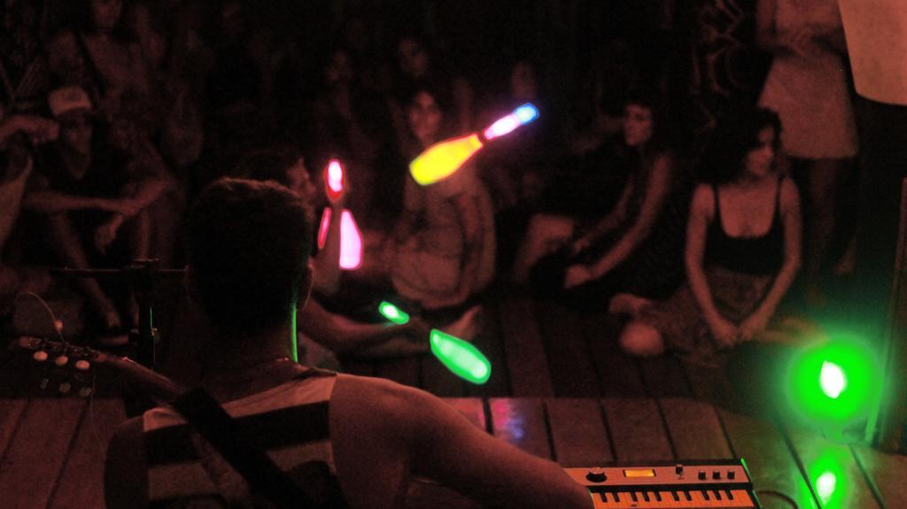 Universo Pol Bamboo Hostel Morro de São Paulo Dış mekan fotoğraf