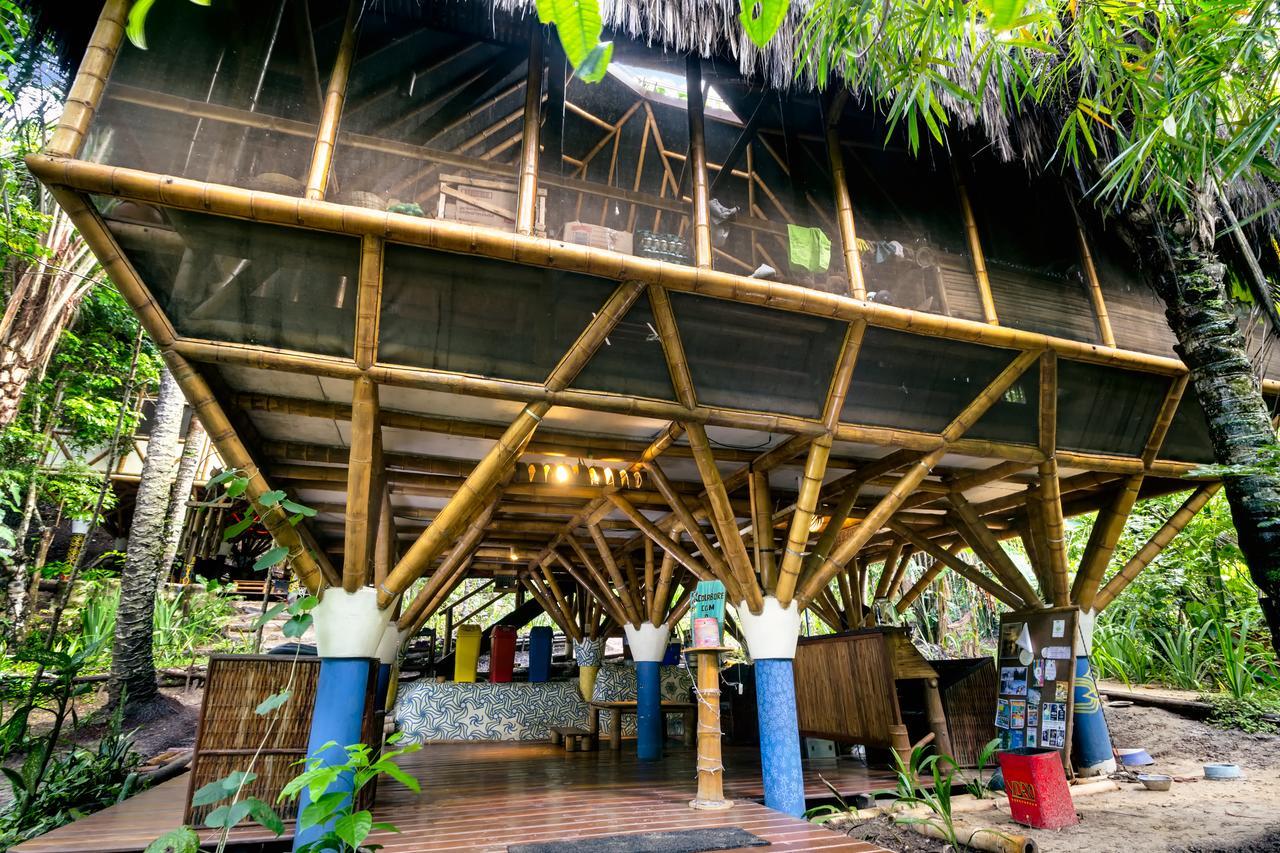 Universo Pol Bamboo Hostel Morro de São Paulo Dış mekan fotoğraf
