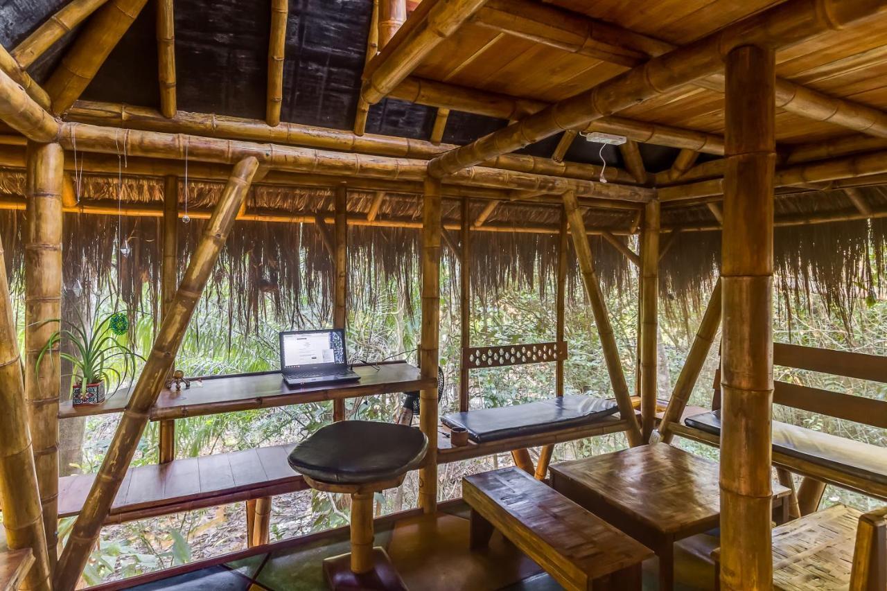 Universo Pol Bamboo Hostel Morro de São Paulo Dış mekan fotoğraf