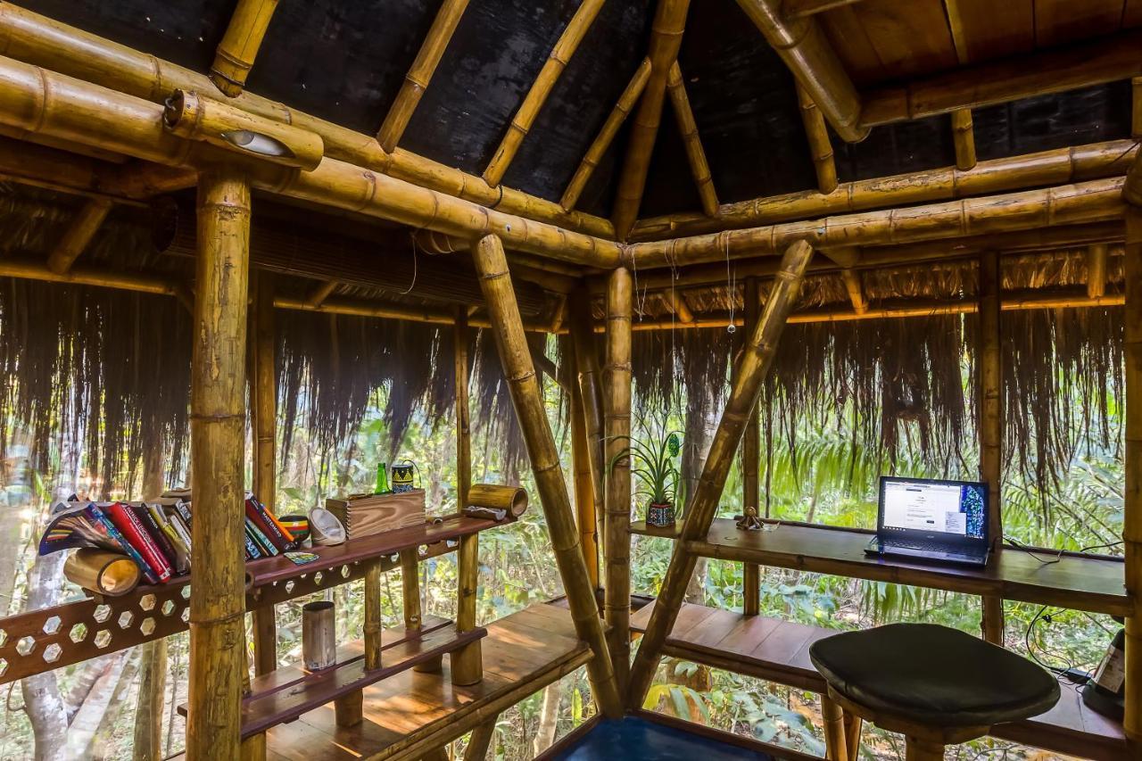 Universo Pol Bamboo Hostel Morro de São Paulo Dış mekan fotoğraf