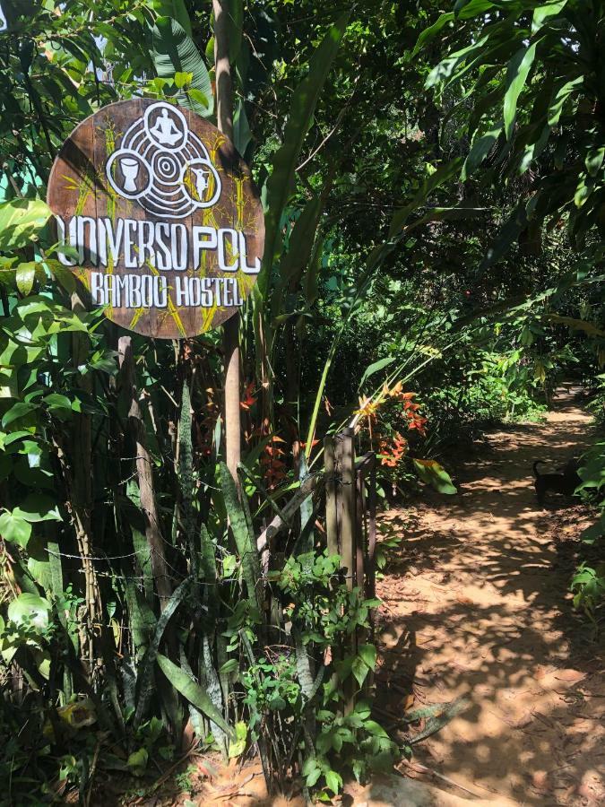 Universo Pol Bamboo Hostel Morro de São Paulo Dış mekan fotoğraf