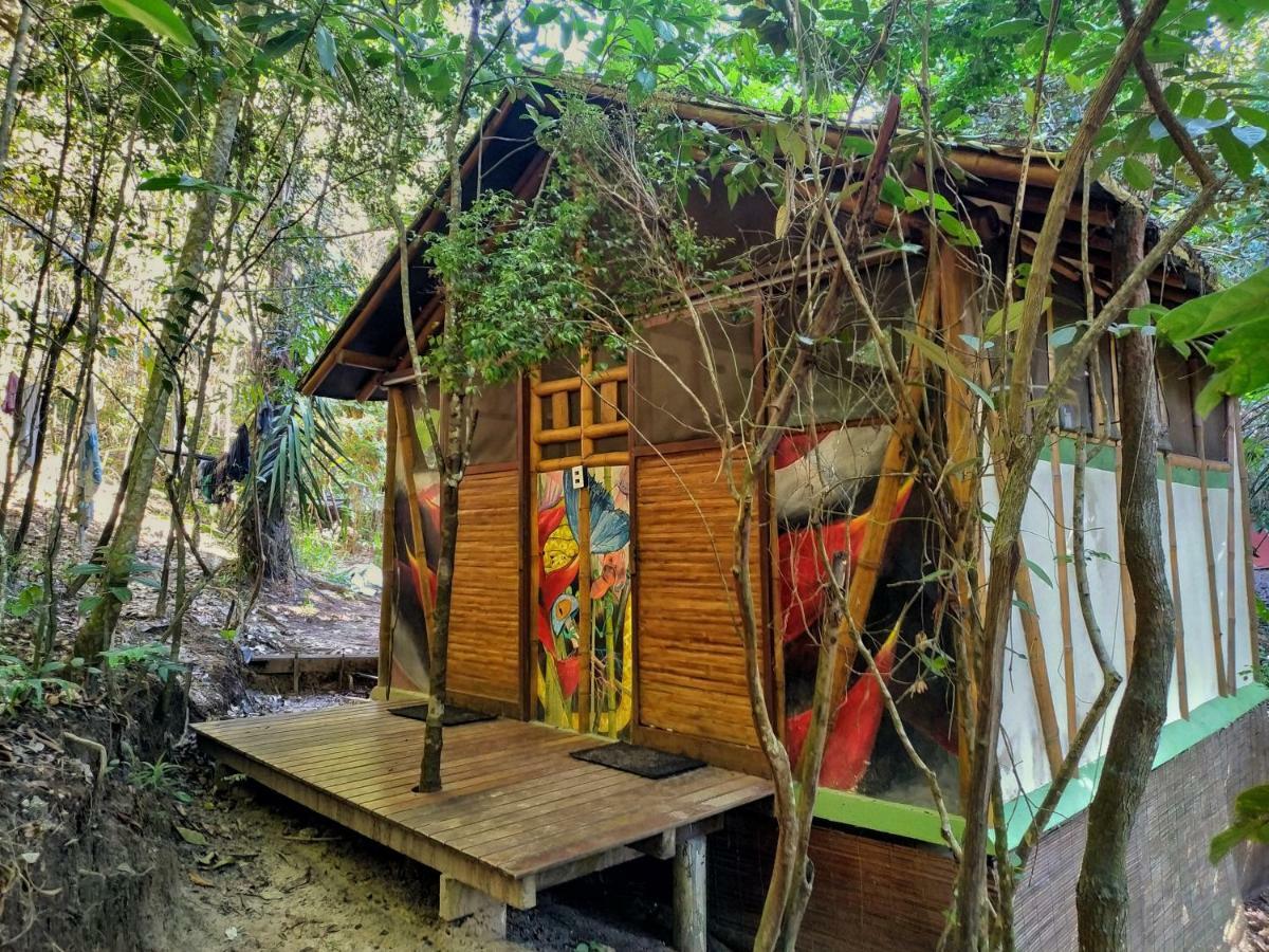 Universo Pol Bamboo Hostel Morro de São Paulo Dış mekan fotoğraf
