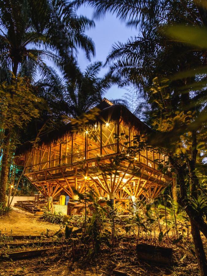 Universo Pol Bamboo Hostel Morro de São Paulo Dış mekan fotoğraf